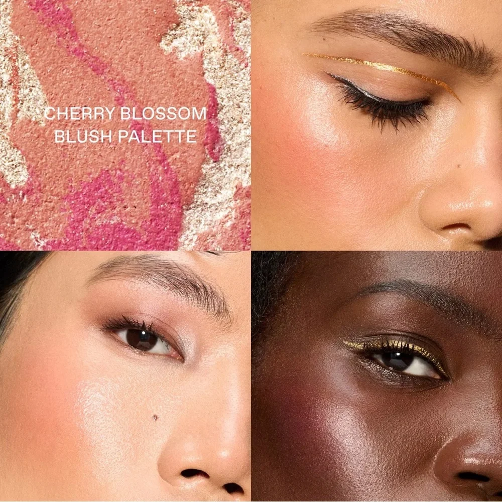 R.E.M. beauty Wicked Cherry Blossom Blush Palette - Coral